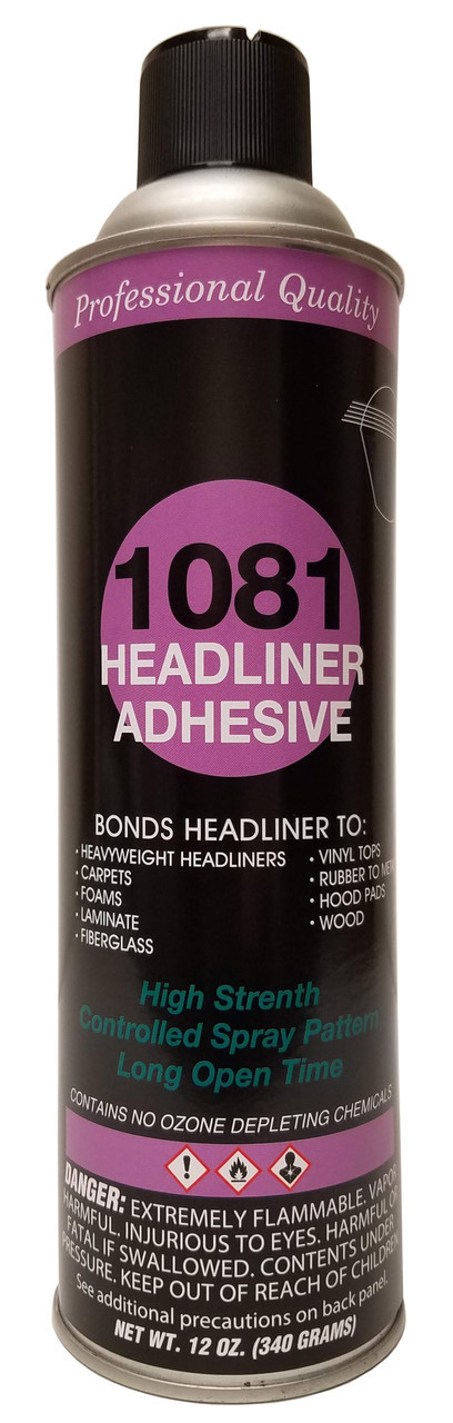 Performance High Temp Headliner Spray Adhesive 12 Oz Cans 